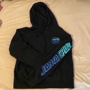 Women’s Santa Cruz Skateboards hoodie in size small
